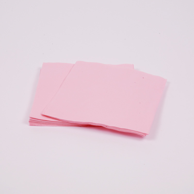 20 baby pink napkins