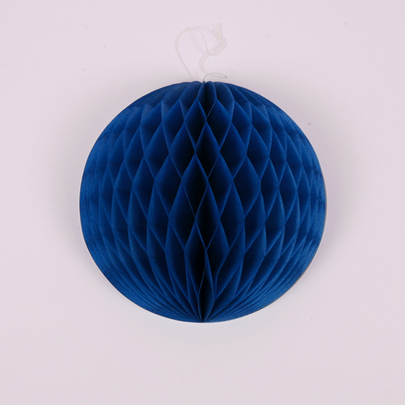 Dark blue honeycomb ball