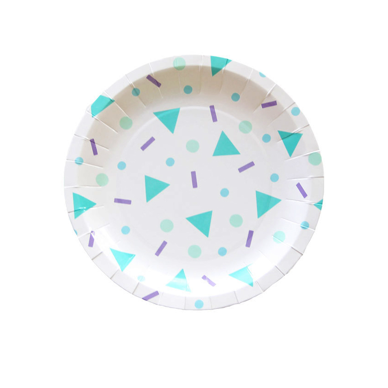 12 Confetti Pop small Plates