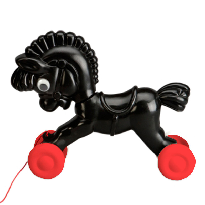 Pull along horse sales toy