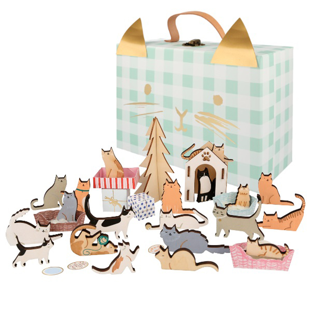 Cat Advent Calendar Suitcase Little Lulubel