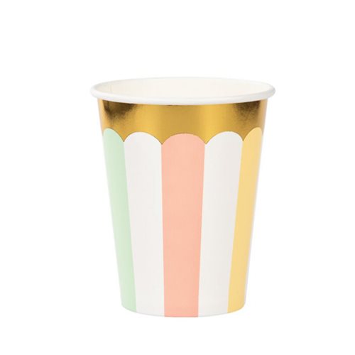 8 animal faces small paper cups - Little Lulubel